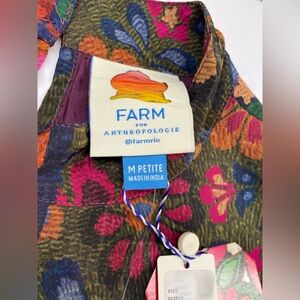 FARM RIO MAXI DRESS M petite Made in India